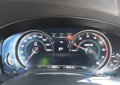 2019 BMW M5 from USA, damaged, VIN WBSJF0C52KB447472